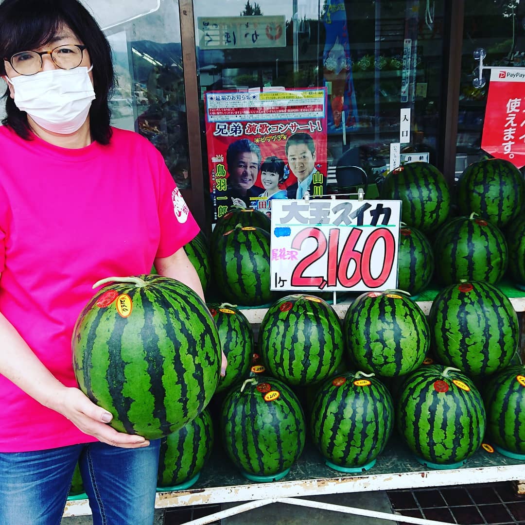 大量仕入れ～️
&千葉スイカさよならセール